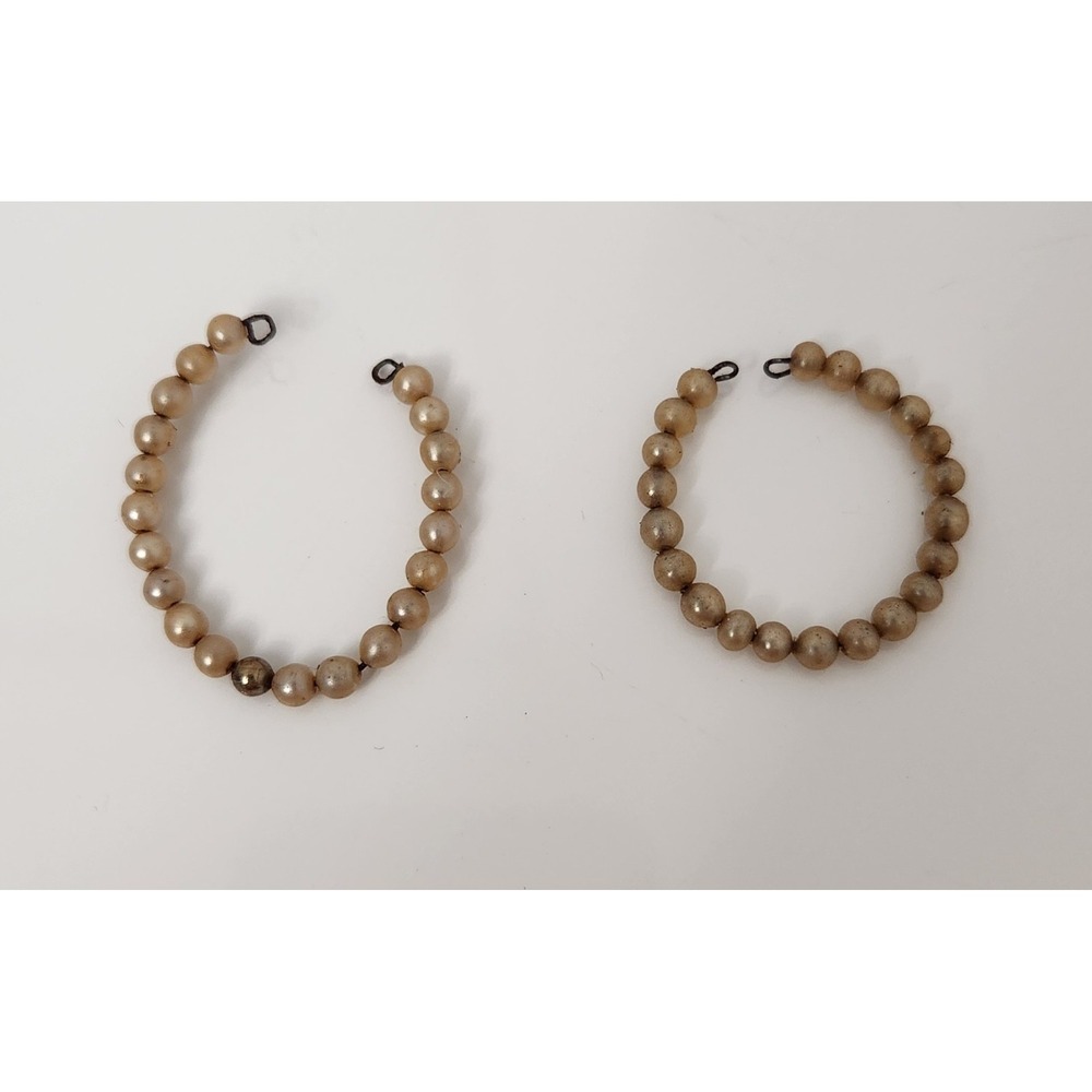 Vintage 1950s/1960's Barbie Pearl Style Necklaces (Set Of 2)